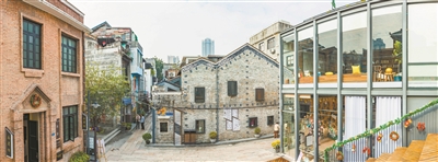 傳統(tǒng)和現(xiàn)代碰撞、歷史與現(xiàn)實(shí)交織,改造后的永慶坊已成為兼具“西關(guān)風(fēng)味”與“現(xiàn)代時(shí)髦”的代表。