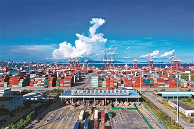 建設(shè)人與自然和諧共生的現(xiàn)代化“美麗南沙”