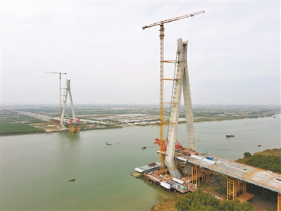 以南沙為中心的大灣區(qū)“半小時交通圈”建設正提速推進