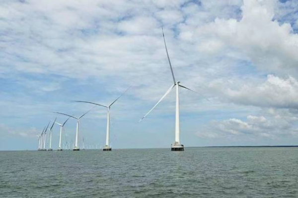 △越南金甌海上風(fēng)電項(xiàng)目。